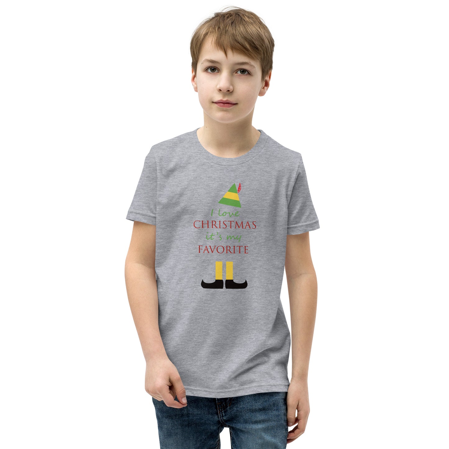 My Favorite Christmas Youth Short Sleeve T-Shirt