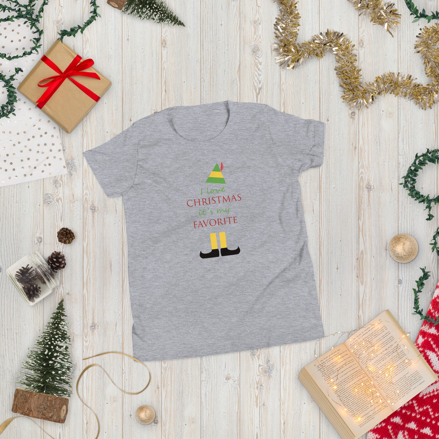 My Favorite Christmas Youth Short Sleeve T-Shirt