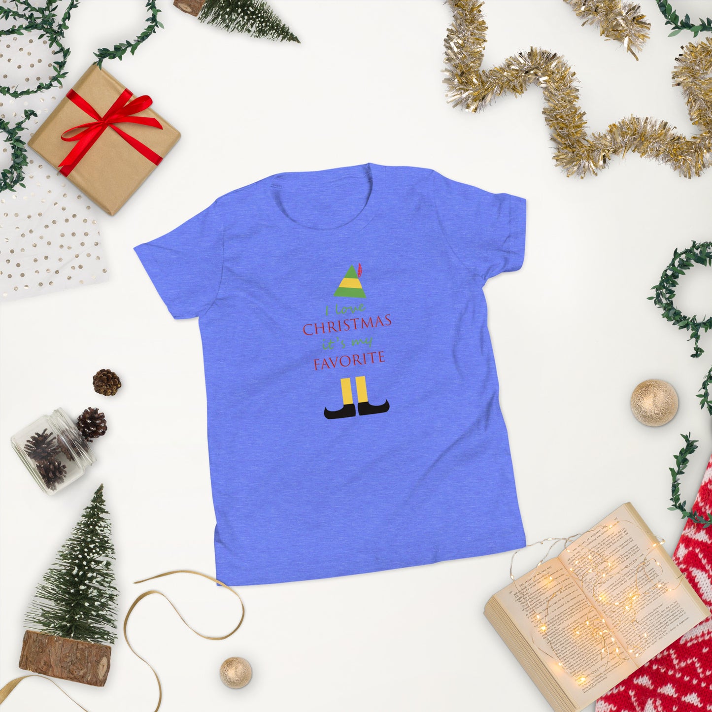 My Favorite Christmas Youth Short Sleeve T-Shirt