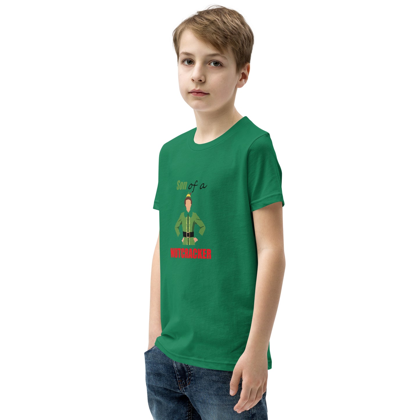 Son of a Nutcracker Youth Short Sleeve T-Shirt Christmas