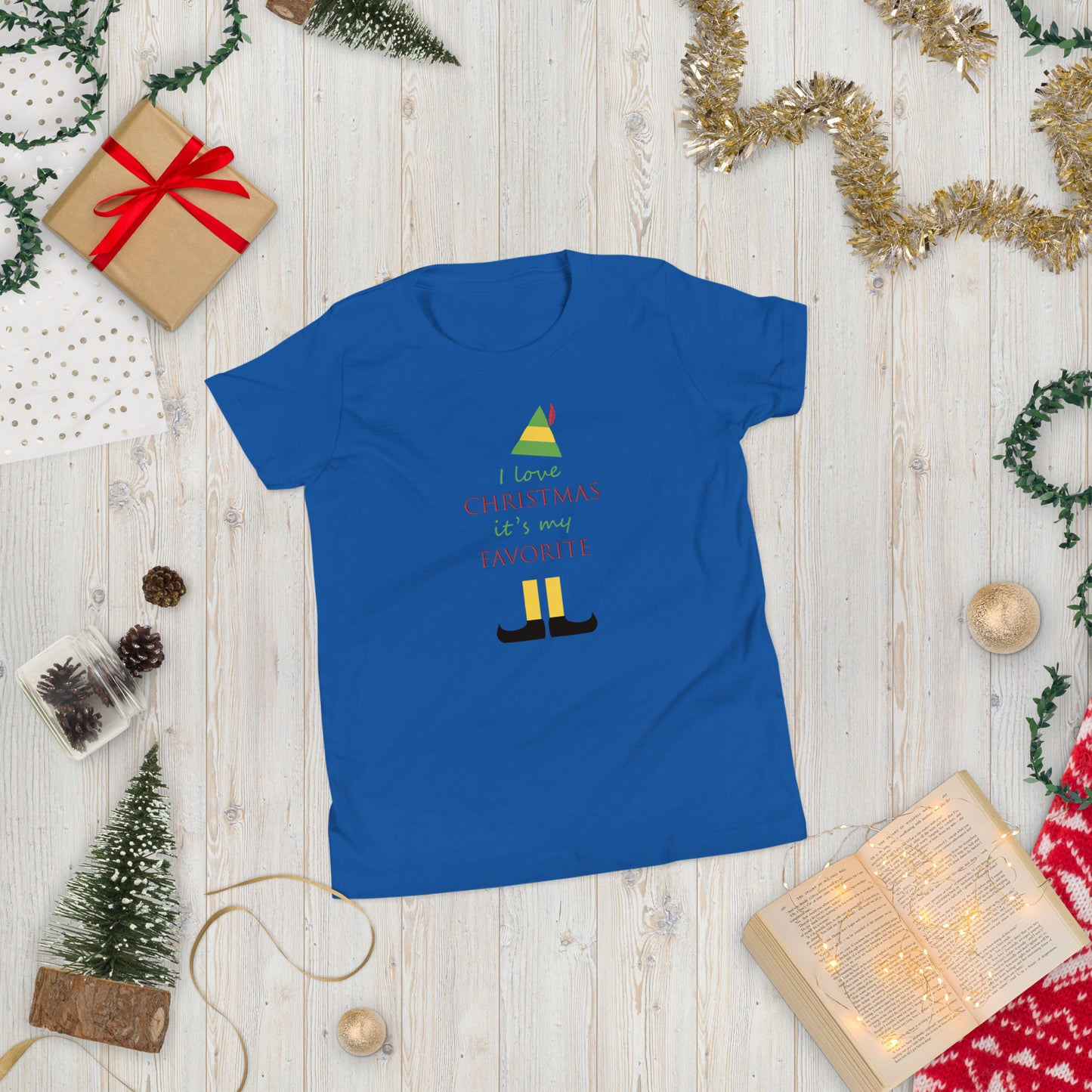 My Favorite Christmas Youth Short Sleeve T-Shirt