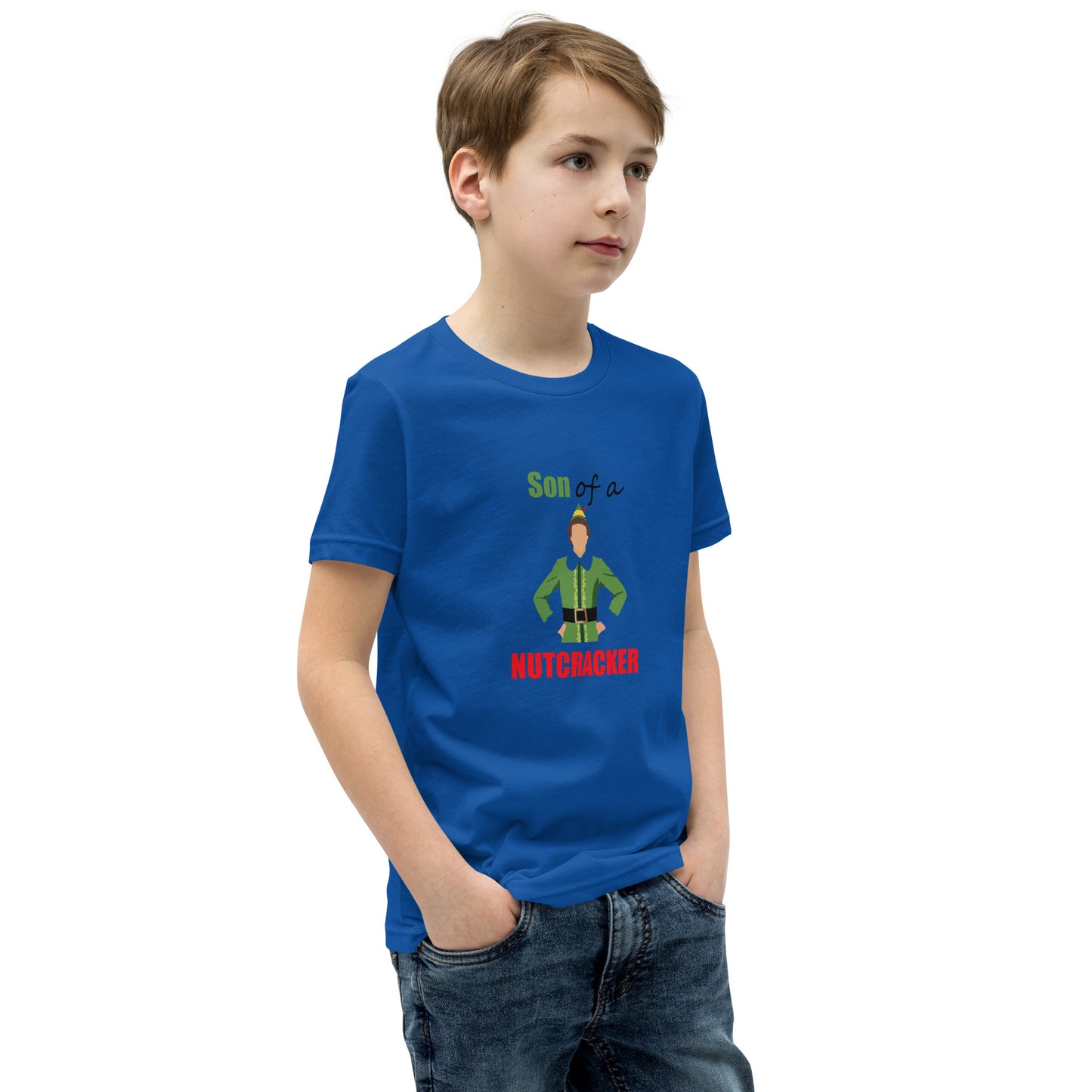 Son of a Nutcracker Youth Short Sleeve T-Shirt Christmas