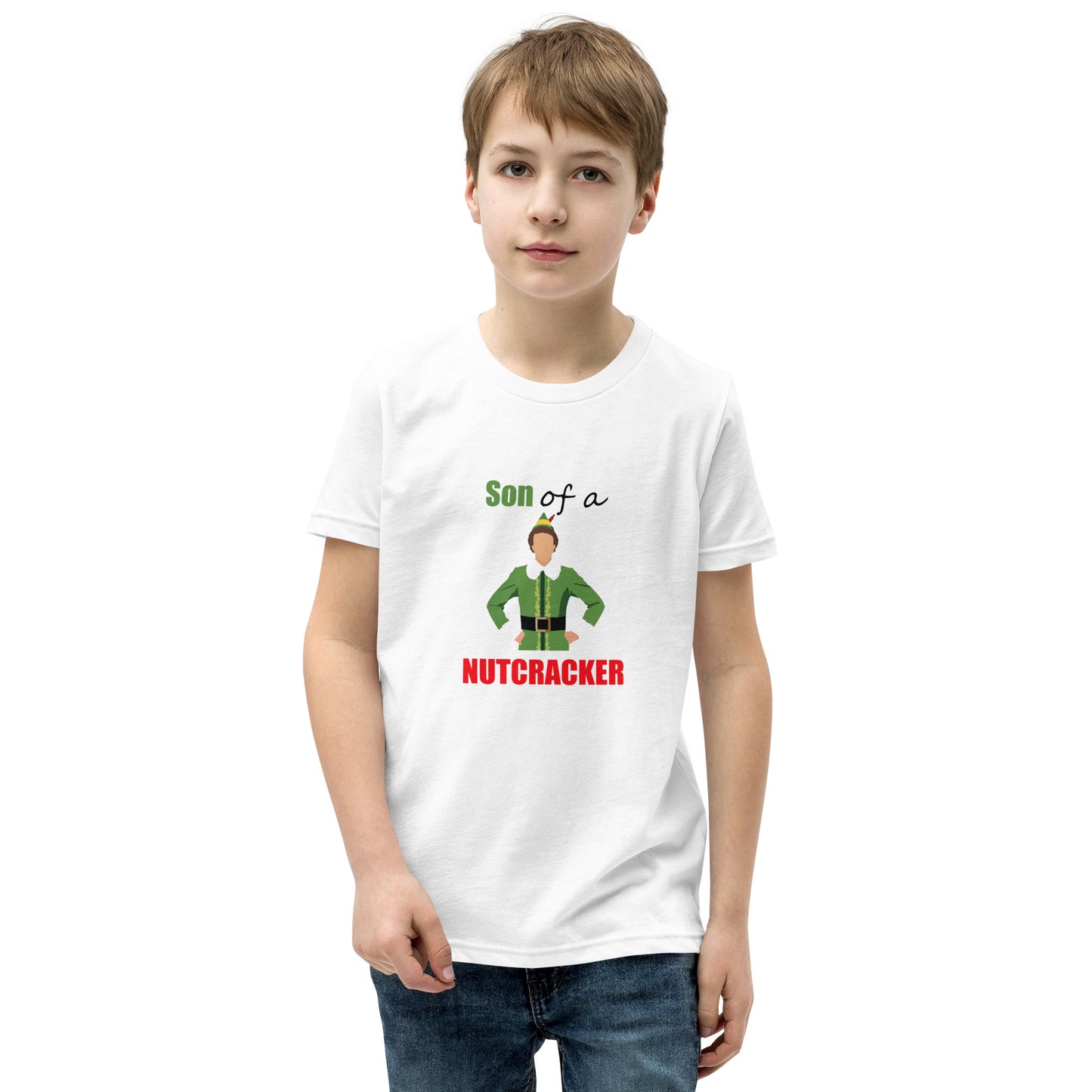 Son of a Nutcracker Youth Short Sleeve T-Shirt Christmas