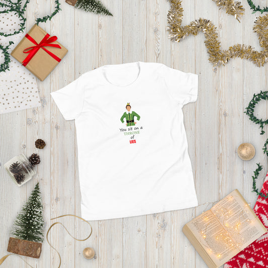 Throne of Lies Youth Short Sleeve T-Shirt Christmas